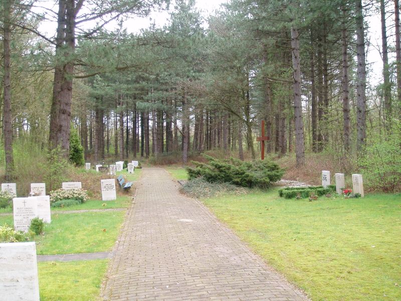 Foto van de Oud-Katholieke begraafplaats IJmuiden